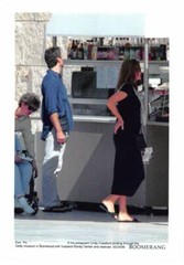 Press Photo MLE10476 Approximately 30×20 Cm Cindy Crawford 6 Months Pregnant 19