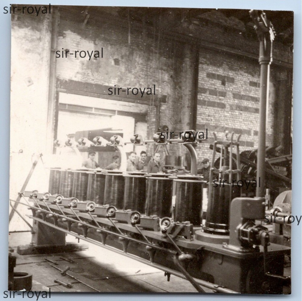 Machine in a Factory – Industrial Engineering Professional Craft – Photo 5x5cm