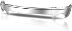 Front Bumper Compatible with 2007-2013 GMC Sierra 1500, Bumper Impact Face Bar w