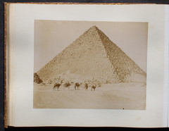 BEAUTIFUL PHOTO ALBUM WITH 54 LARGE FORMAT,ORIGINAL PHOTOS,EGYPT,1870-90,RARE