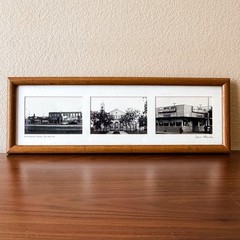 Dennis Masuda Huntington Beach California Framed Photo Collage Pierside Gallery