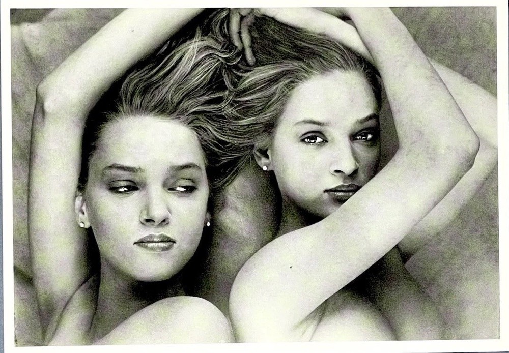 Uma Thurman 1988 Art Print Card Photo By John Chan Fotofolio 4”x6”