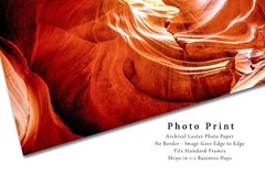Antelope Canyon Arizona Sunlight Southwestern Slot Canyon Photography Print