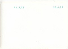 Old photo from 1979 saint painting approx. 10.1 x 14.9 cm W1256jd