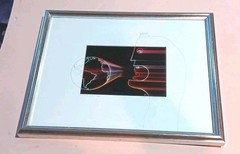 POP ART LITHO 1988 Signed Ltd Edition #7/50 Outsider Cartoon Art by PIETERSEN