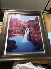 **Authenticated** Framed Photograph By Michael Fatali, Havasu Falls