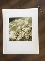 BRUCE BLUM SIGNED B&W Photo Print (17″X 13″)-«View of Rapids «