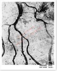 WWII Silver Halide Photo Hiroshima Japan After Atomic Bomb