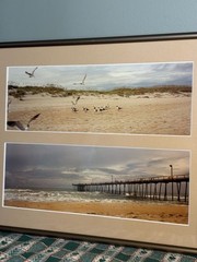 Double Matting Professionally Framed Photography Outer Banks, NC Beach