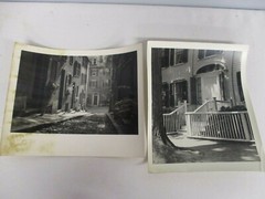 L. WHITNEY STANDISH PHOTOGRAPHS of DOORWAYS ~ BOSTON ~ 2 ORIGINALS