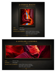 Exclusive Collection of Two Peter Lik Limited Edition Photographs (Set of 2)