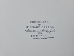 Richard Garrod, silver gelatin, black and white photograph, Farm House