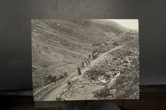 Photo View England Keswick Cumbria Carriage Bicycle Path Abraham Picture People