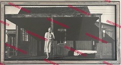 Harold Krieger (1925-2015) Gelatin Silver Print OOAK B/W Panoramic Photo Framed