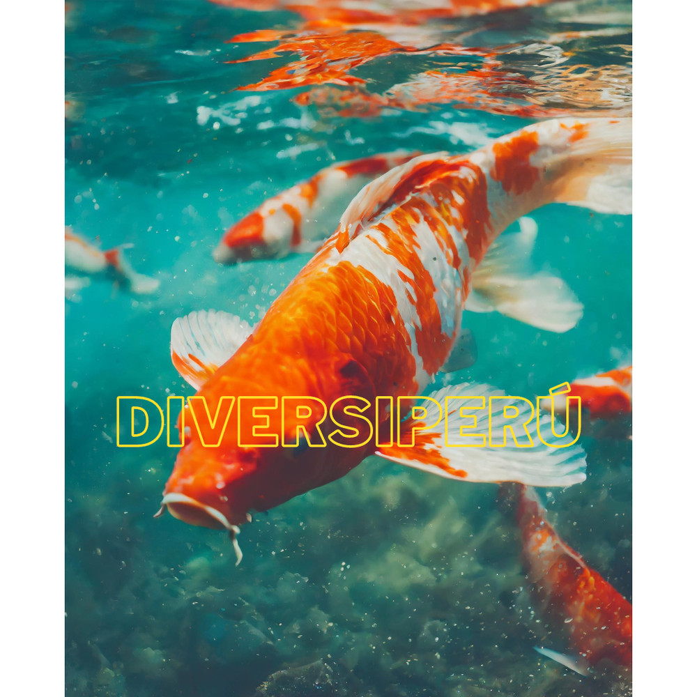 Digital Image nature Photo Wallpaper Background AI ART Fish Koi