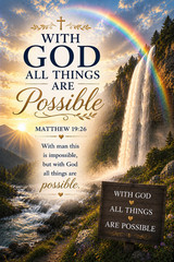 With God All Things Are Possible