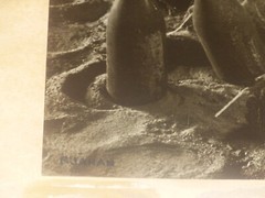 PIERRE JAHAN / CAVE BOUTEILLES CLE BOUGIE ORIGINAL SIGNED ARGENTIC PHOTO Ca 1940