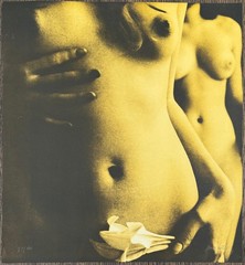 Karin Szekessy, Lilly Dagmar in profile, light print, 1972, autographed and numbered