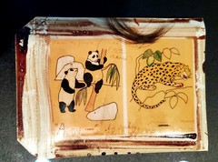 Peter Beard Polaroid. «Andy Panda» by Andy Warhol 1970. Signed & Framed