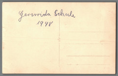 Photo postcard girl class Gerswida school 1948 class photo Essen Rüttensche (b2018)