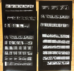 1999 S Vega Model Photo Lot Contact Sheets Polaroids Daniel Kim MIKCO Fashion
