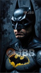 Batman Returns Oil Paint Digital Wallpaper Image Art Desktop Picture Background