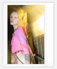 Art model Bradley Instax Wide Instant Film Print