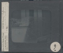 Brand New L`Atelier of Nazareth st-Joseph, Israel, Photo Plate Glass, Positive