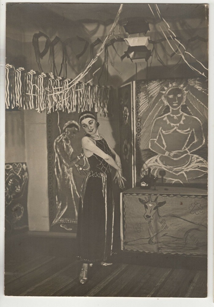 Vintage Barite Photo Photo Theatre Acting Singer 16.5×11.5cm