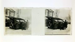 Rare Vintage Stereo Glass Plate AUTO MERCEDES BENZ c.1916 – 4x12cm