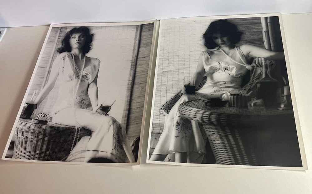 Lot Of 14 Photos Models Gelatin Silver Fine Art Black&White 14×11 Inches