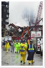 NYPD 9/11 World Trade Center Rescue Efforts Silver Halide Photo September 11th