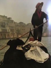 Classic Fulvio Roiter Photograph of Couple in venezia maschere di carnevale