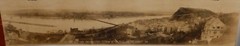 OLD GLORY FLIES FROM EHRENBREITSTEIN FORTRESS RHINE GERMANY 1919 PHOTOGRAPH