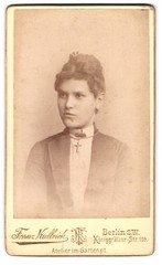 Photograph Franz Kullrich, Berlin S. W., Königgrätzer Straße 109, neatly dressed