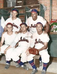 Larry Doby-Easter-Gordon-Wynn & Al Rosen 8×10 Colorized Print-FREE SHIPPING