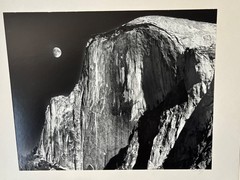 Robert (Bob) Werling Yosemite Half Dome Photograph Pencil Signed Framed 15×18″