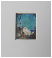 Dorothy Lake Gregory «Fisherman’s Cottage» Hand-Colored Silver Gelatin Print