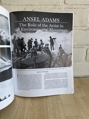 A Tribute To Ansel Adams (Softcover) From The Wilderness Society