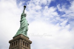 Original 5×7 NYC Photography Print, Statue of Liberty – by 26ShadesofGreen