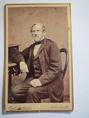 Neumünster – Joachim Detlef Heinrich Schack – 1815-1887 – portrait / CDV