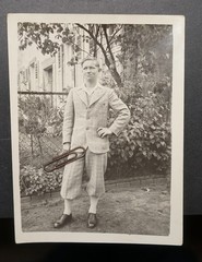 Photo Portrait Ansbach Franconia Young Man Teen Suit Model View Building