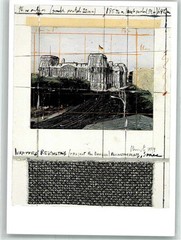 39993949 – 1000 Berlin Mitte Christo Art Object Enveloped Reichstag Quadriga