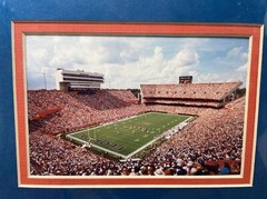 Steve Vaughn Signed 20X10 Photography Gator Country UF Florida Gators Football