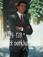 VINTAGE MALE PORTRAIT #1124-178 -MATT NORKLUN 1983 -free shipping in usa