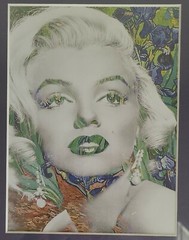 Marilyn Monroe Photo Made From Vincent Vangogh Art – RARE!!