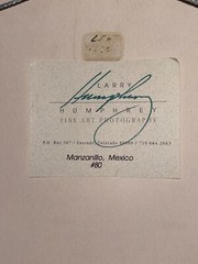 Larry Humphrey’s Fine Art Photography, #80 Manzanillo, part of Mexico I Gallery