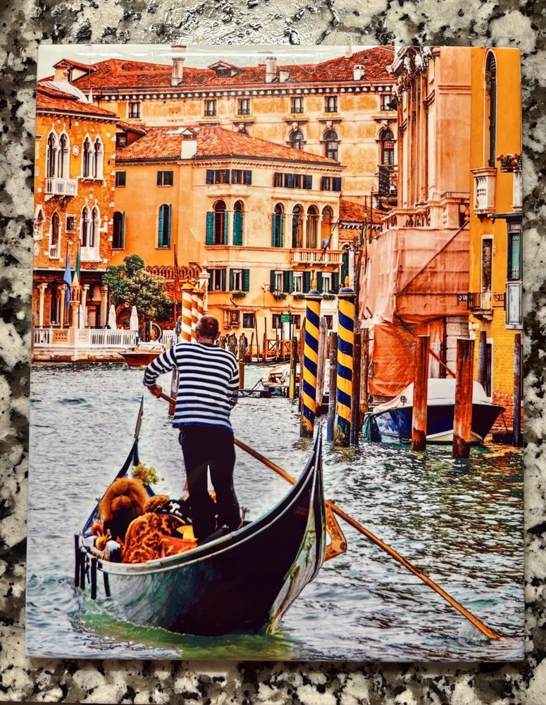 Venice Italy Photograph Picture on Ceramic Tile 10” x 8” by David Stern