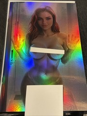 Ariel Shower Cosplay Bangers Comics Virgin FOIL Cover Ltd 10 WHAT CAN I SAY WOW