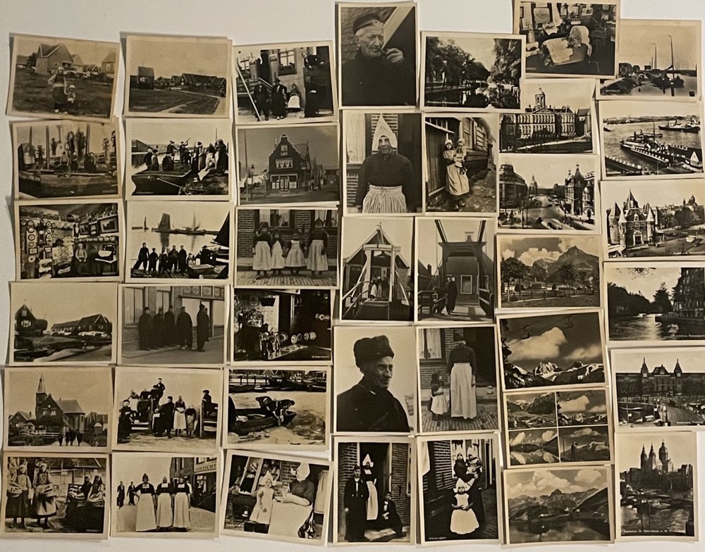 VINTAGE PHOTOS – Marken & Volendam Netherlands, Engelberg Kloster Switzerland